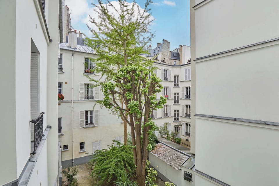 Vue sur la cour