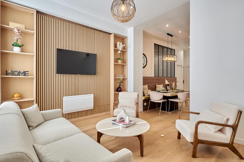 Salon avec television