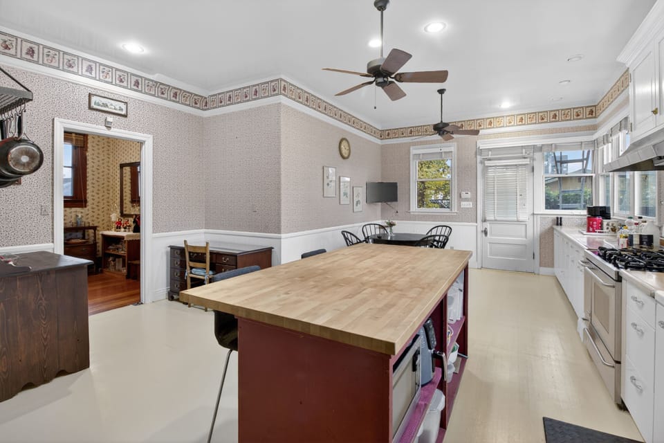 Indoors, Kitchen, Appliance, Ceiling Fan, Floor