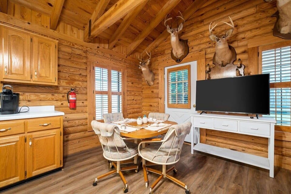 Dining Room with View of TV