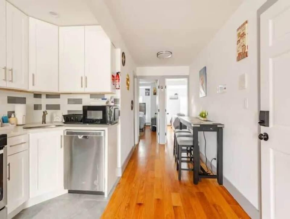 Plenty of cabinet space to keep all your groceries organized during your stay