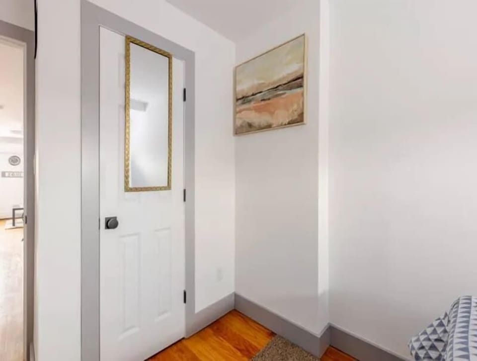 Bedroom door from the inside