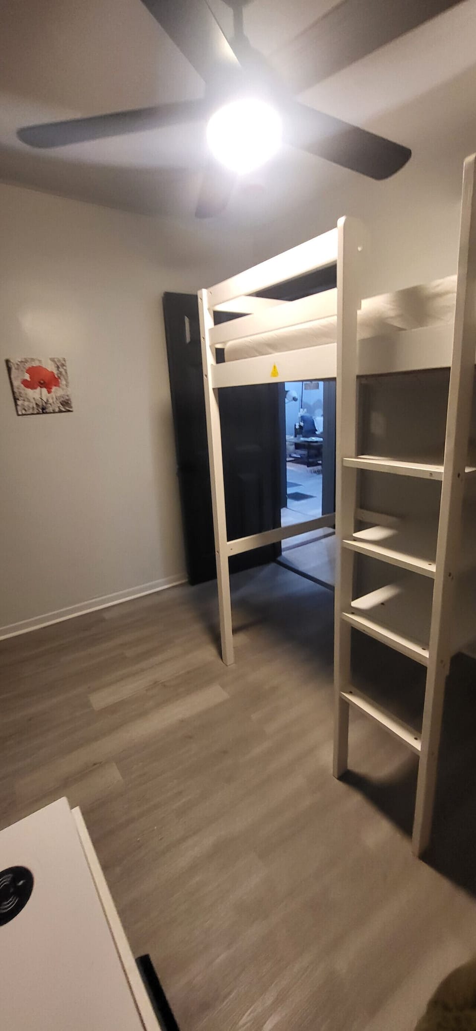 Maximize your productivity in this versatile bedroom that easily converts into a quiet home office, featuring fast, reliable Wi-Fi and plenty of natural light to create the perfect professional environment for your remote work or contract assignments