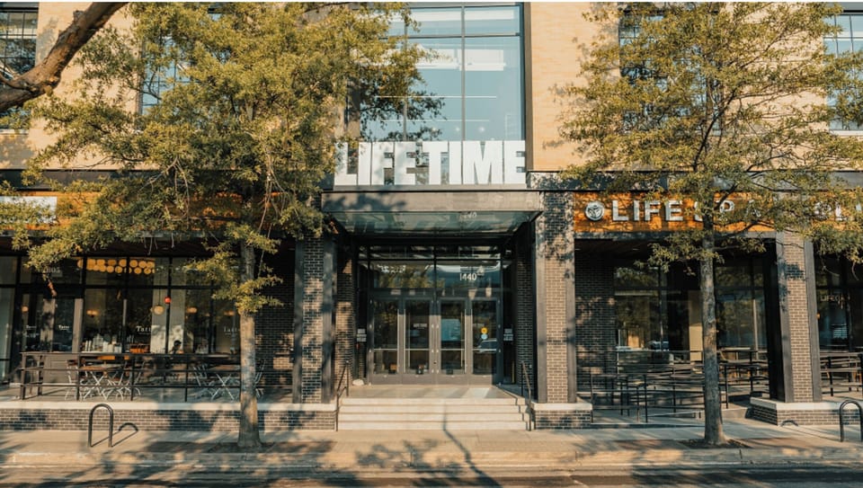 Lifetime Fitness Center nearby walking distance