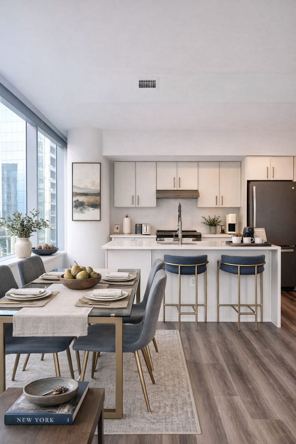 Enjoy the your meal from gourmet chef-style kitchen and breathtaking views