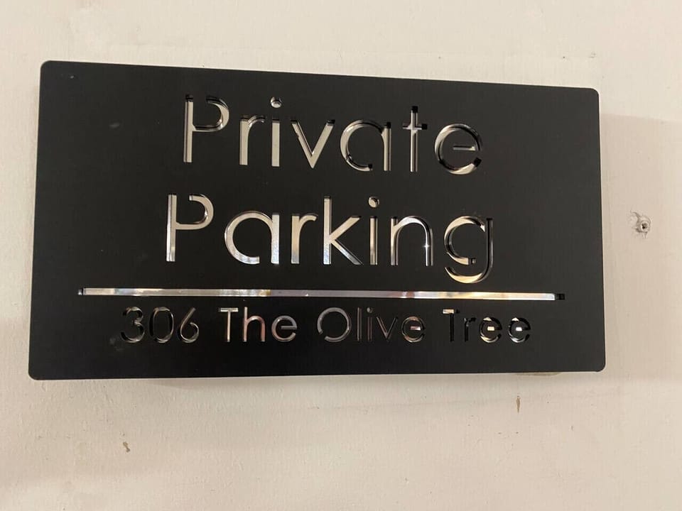 Enjoy the private secured parking.