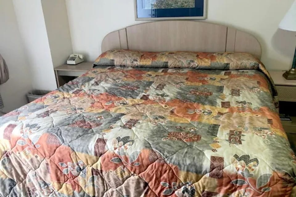 Enjoy a convenient suite setup with tub and bath nearby.