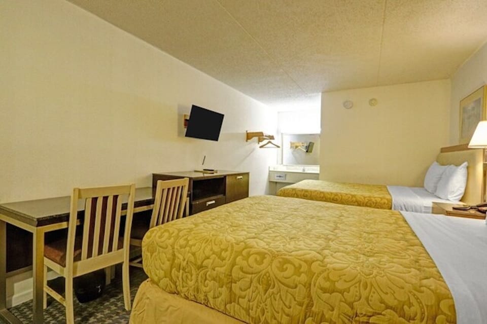 Bedroom. Interior and views may vary based on location and availability