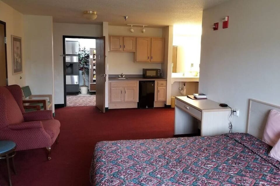 Bedroom. Interior and views may vary based on location and availability