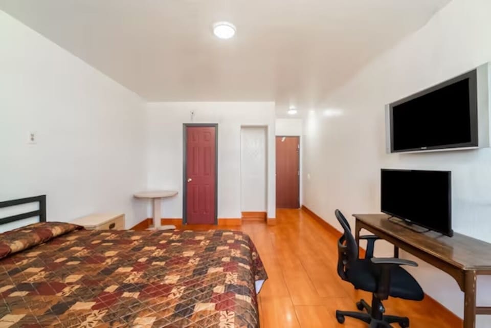 Bedroom. Interior and views may vary based on location and availability