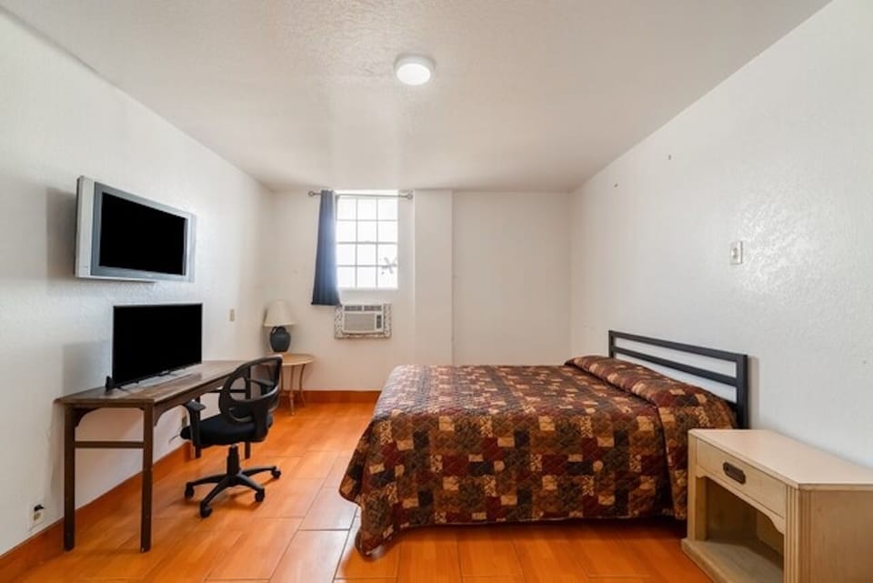 Bedroom. Interior and views may vary based on location and availability