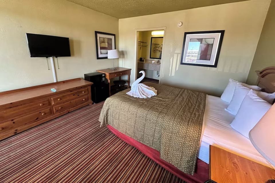 Sink into plush pillows and drift off in total comfort.