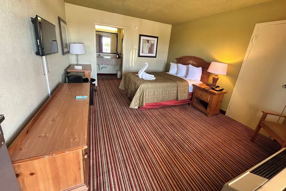 Step into a bright, spacious room made for relaxing.