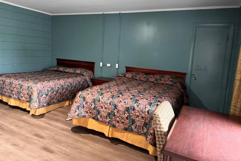 Relax into a simple, spacious room with two sleeping options.