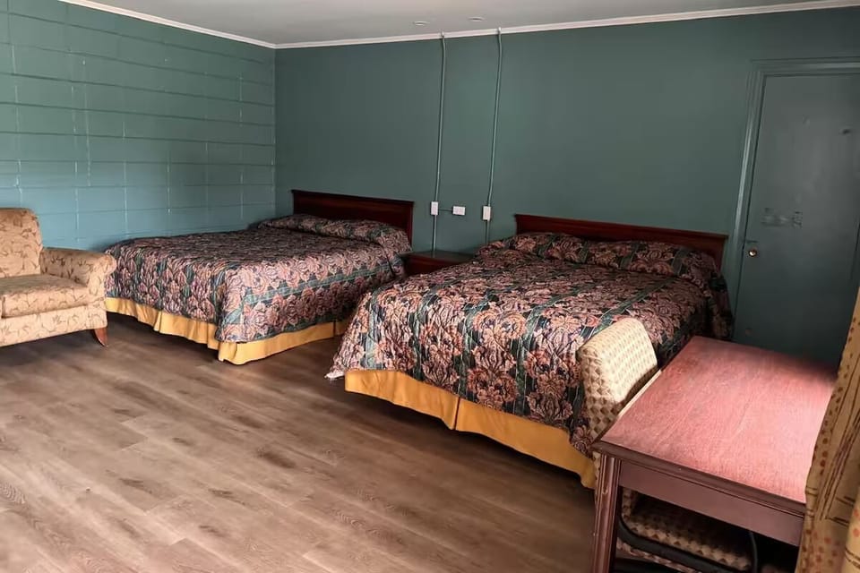 Bedroom. Interior and views may vary based on location and availability