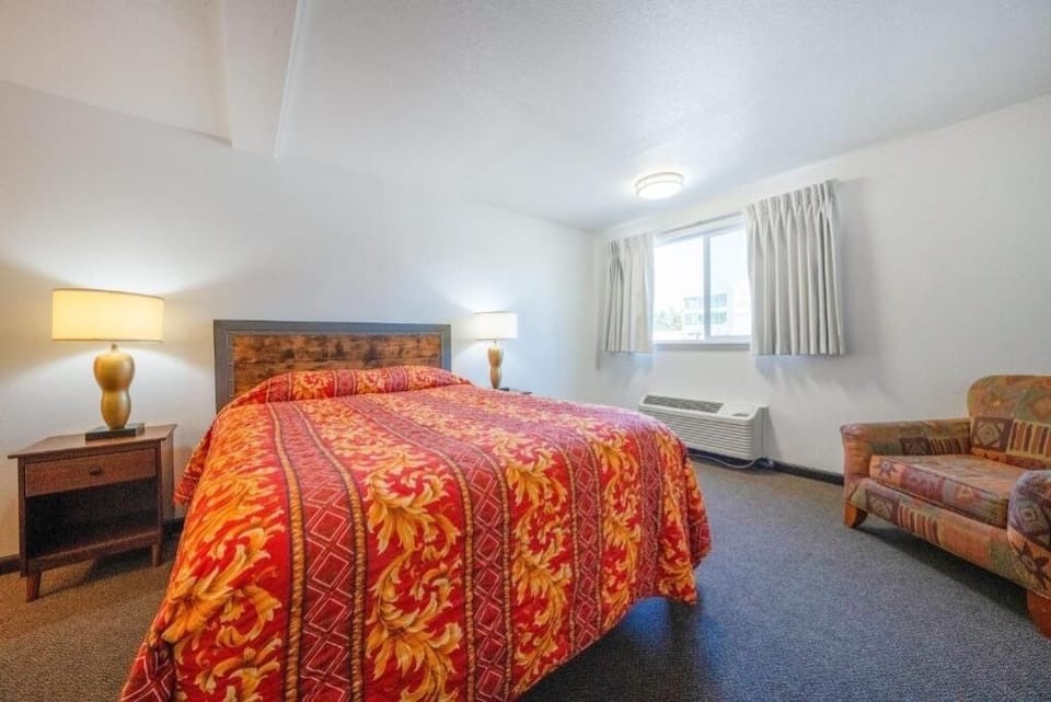 Bedroom. Interior and views may vary based on location and availability.