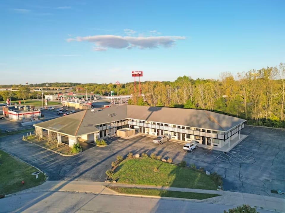 Exterior view of the property