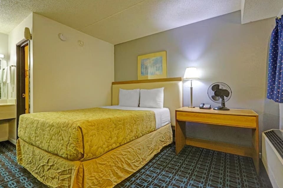 Bedroom. Interior and views may vary based on location and availability