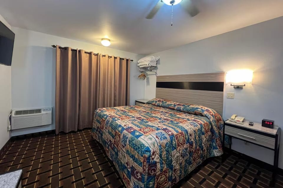 Bedroom. Interior and views may vary based on location and availability