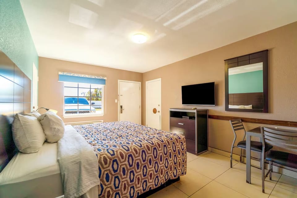 Bedroom. Interior and views may vary based on location and availability.