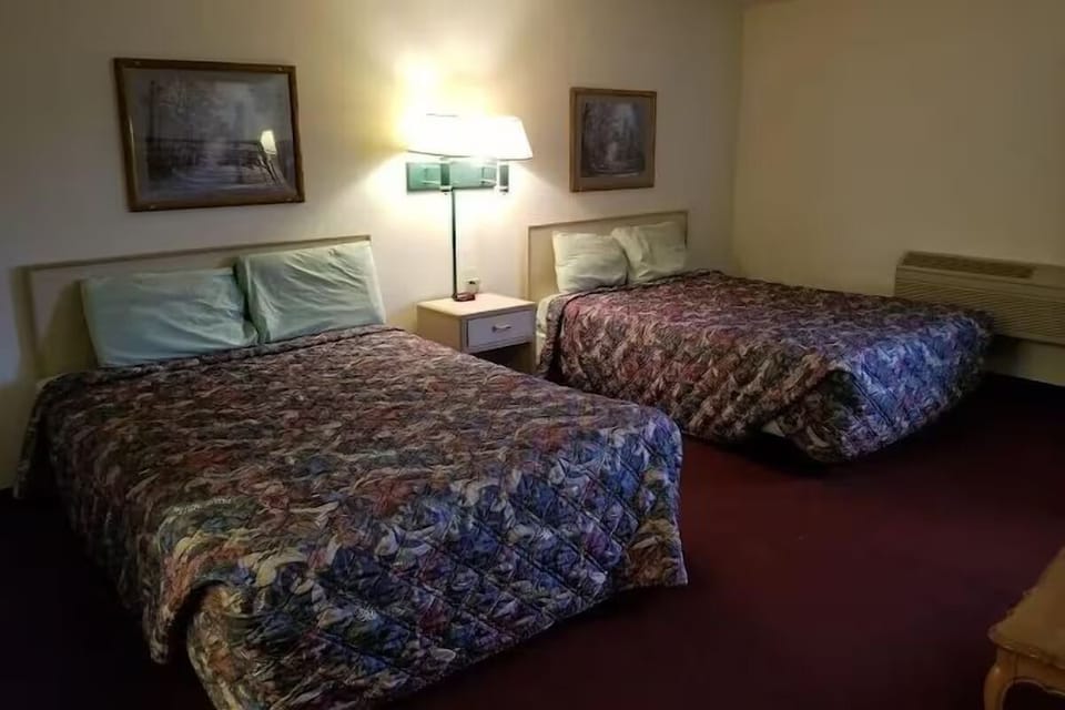 Unwind on comfortable double beds after a full day out.