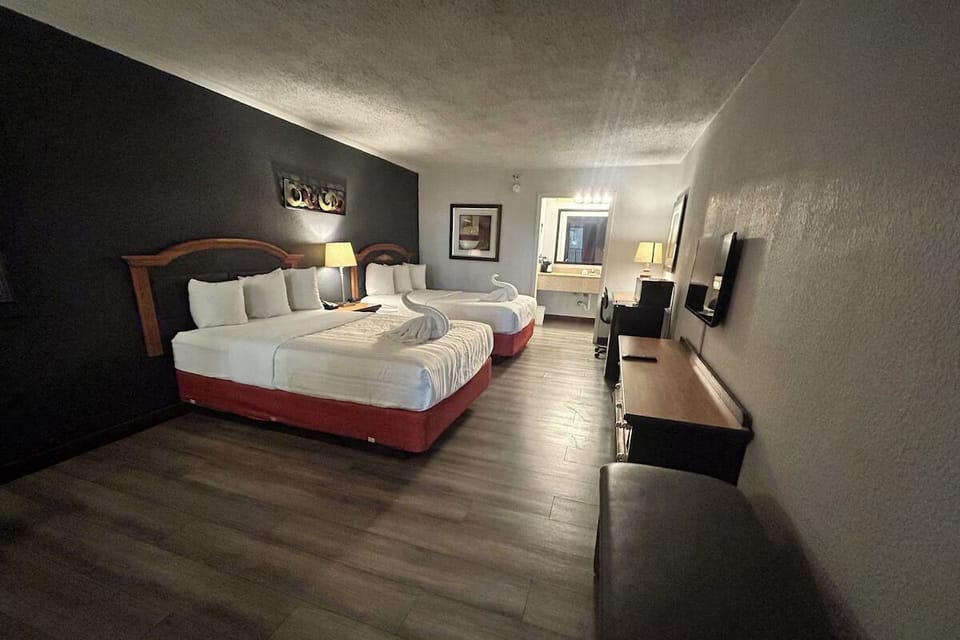 Bedroom. Interior and views may vary based on location and availability
