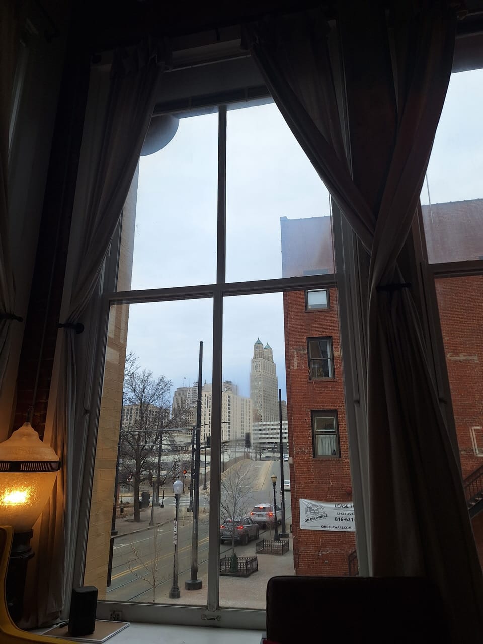Beautiful downtown view. 
