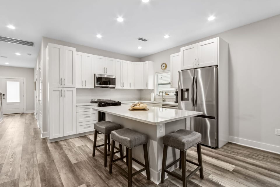 Stainless steel appliances