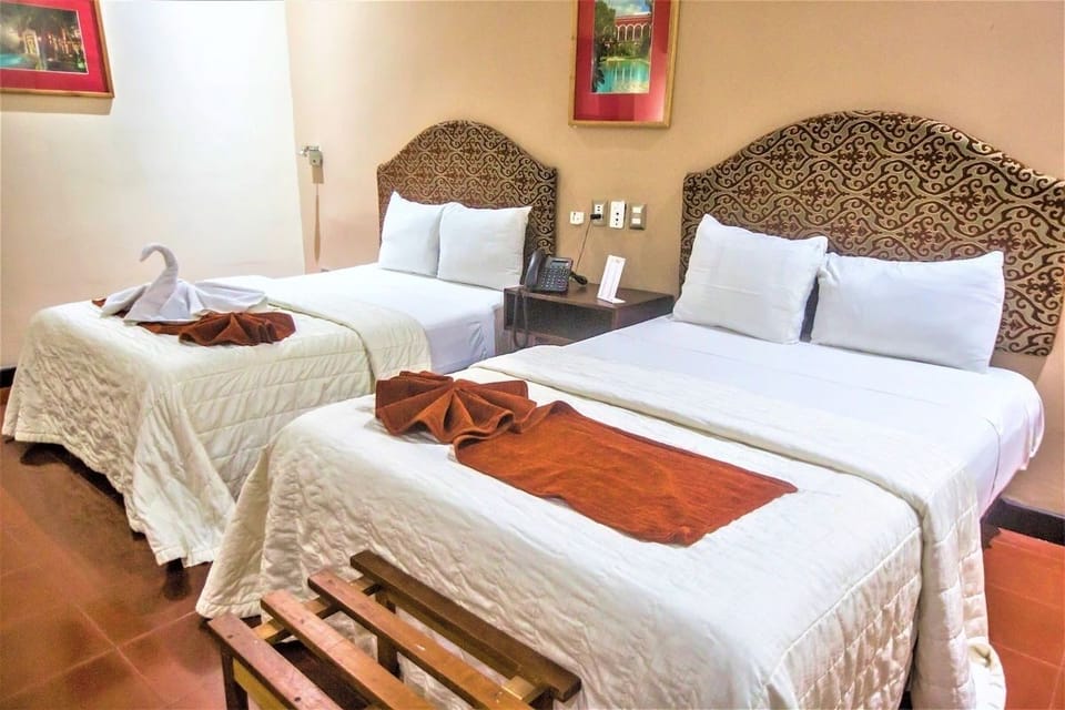 Sink into fresh pillows and enjoy a cozy night’s sleep.