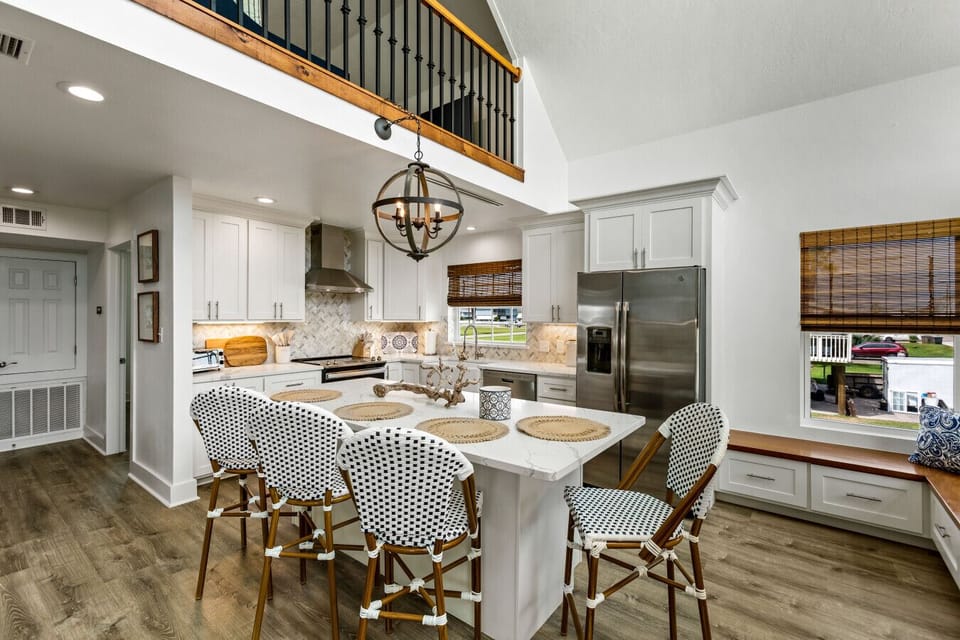 A welcoming kitchen made for shared meals