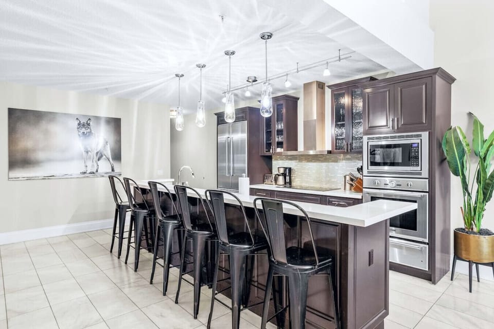 Our kitchen is fully-equipped with modern appliances to help you craft delightful meals!