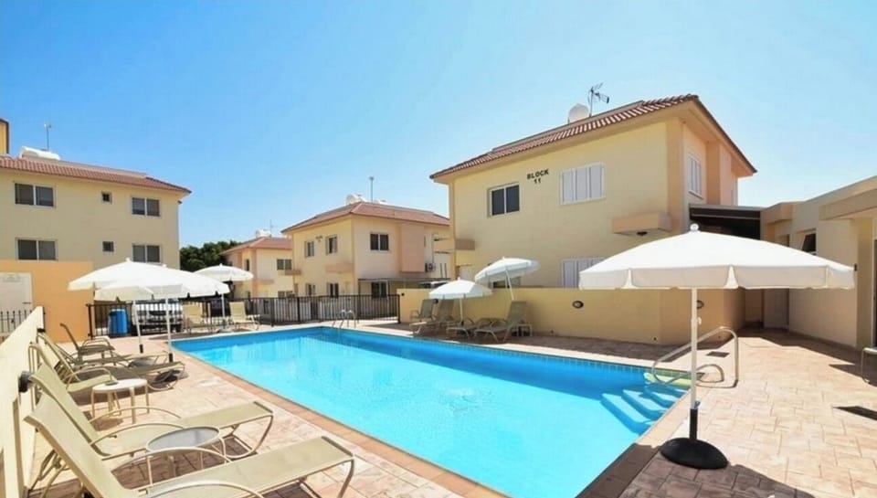 1 of 2 communal swimming pools.