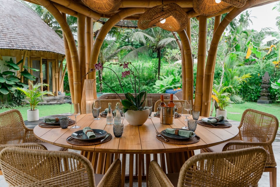 open dining area