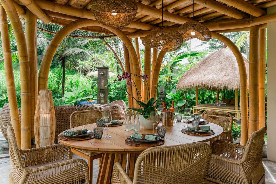 open dining area