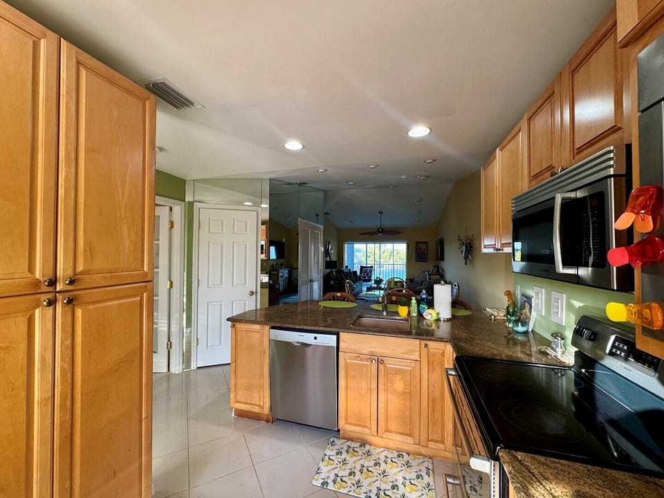 Kitchen to Dining and Main Living