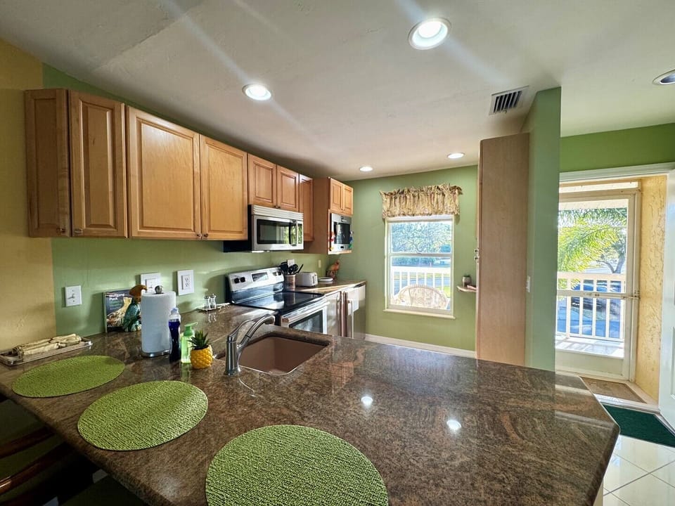 Bright Open Kitchen