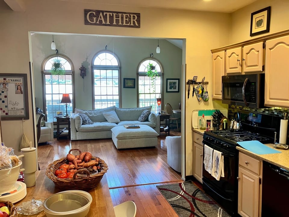 Family Room as viewed from the Kitchen