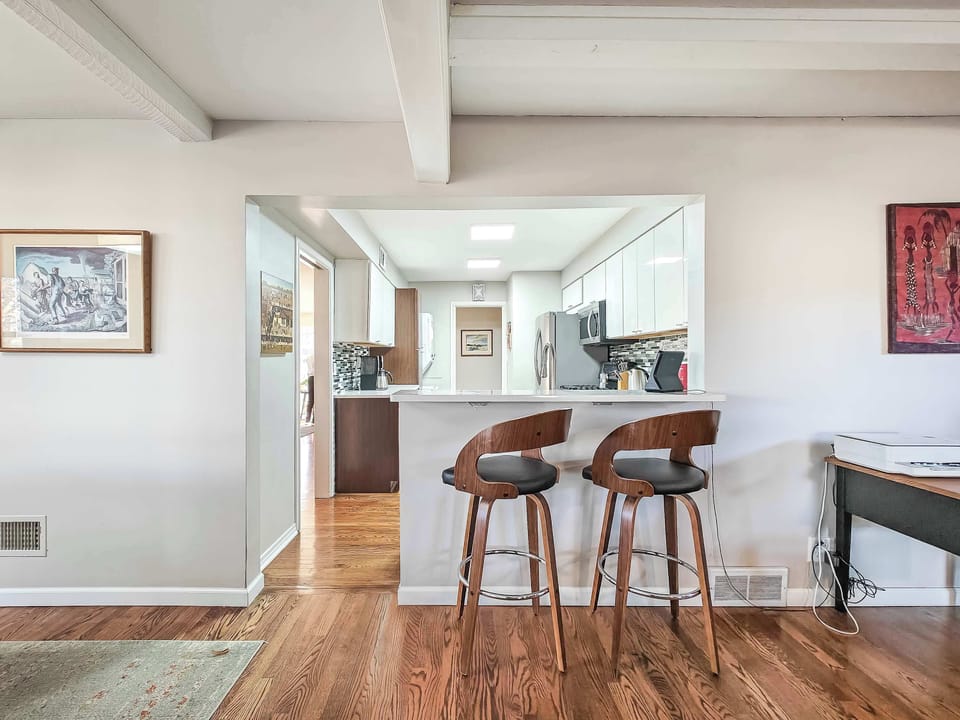 Barstools for quick drinks and bites