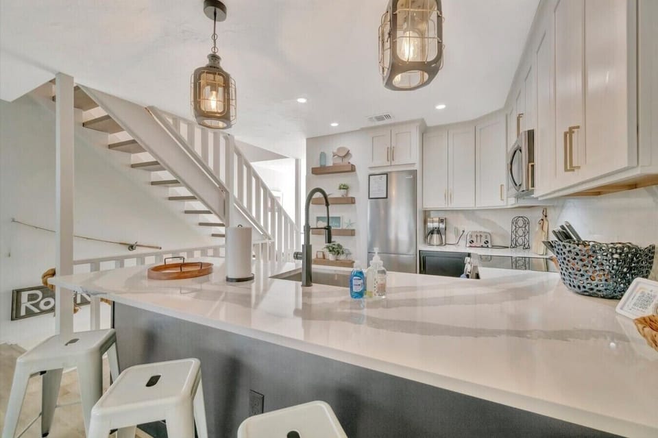 Fully Stocked Open Kitchen
