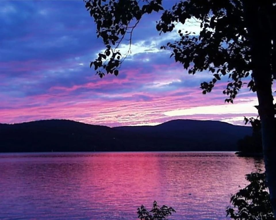 The sunsets here are unmatched. 