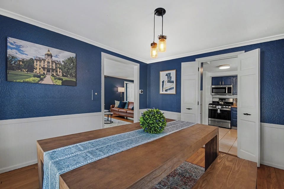 Dining space near kitchen