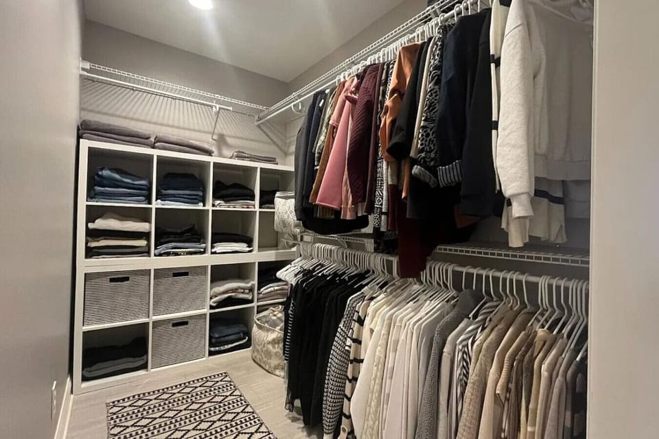 Spacious clothes cabinet with ample storage for your belongings