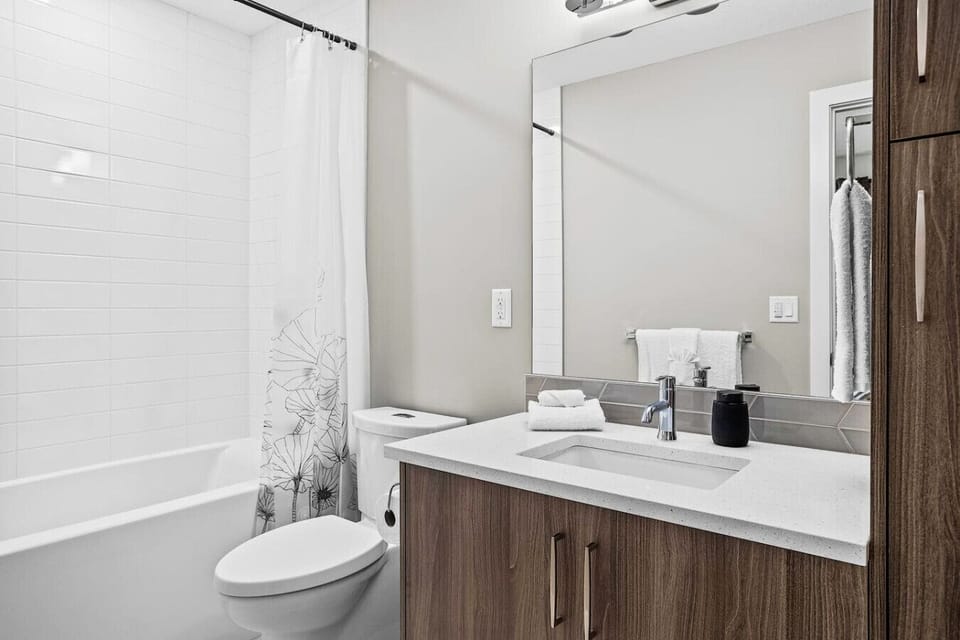Bathroom 1 where you can rejuvenate after a long day.