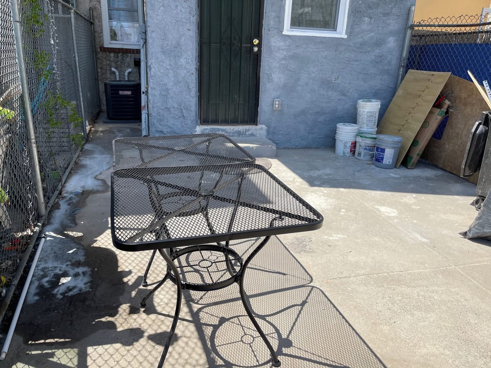 Outdoor dining