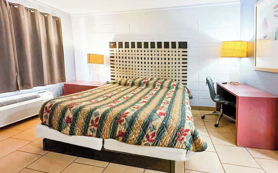 Bedroom. Interior and views may vary based on location and availability