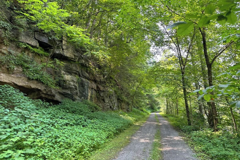 Greenbrier River Trail Parking - 3.7 miles away from the property