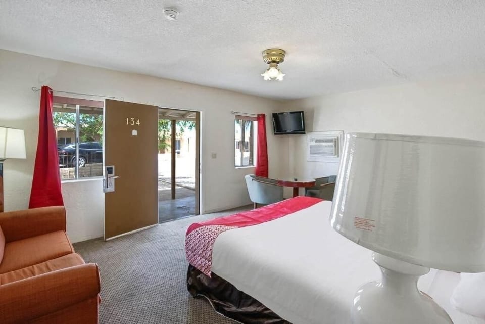 Kick back with in-room TV after a full day out.