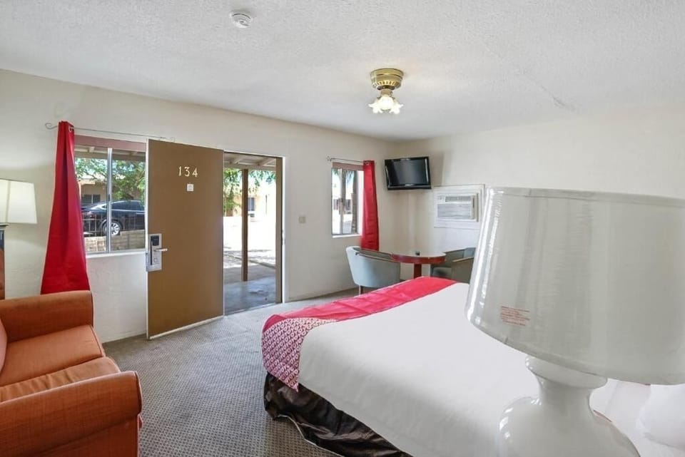 Kick back with in-room TV after a full day out.