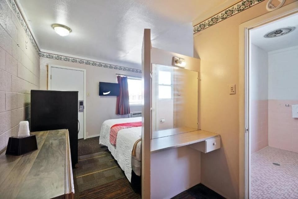 Bedroom. Interior and views may vary based on location and availability.