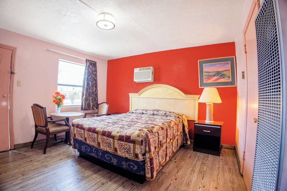 Settle into a bright, spacious room with cozy seating.